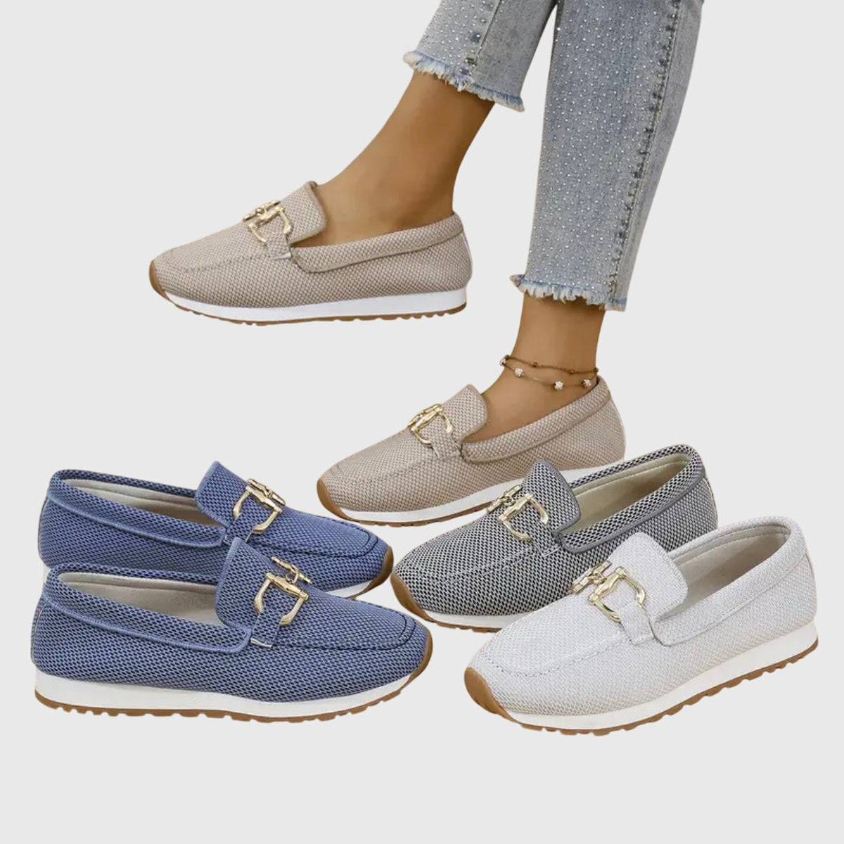 Darevo  | Orthopedic Loafer Sneakers