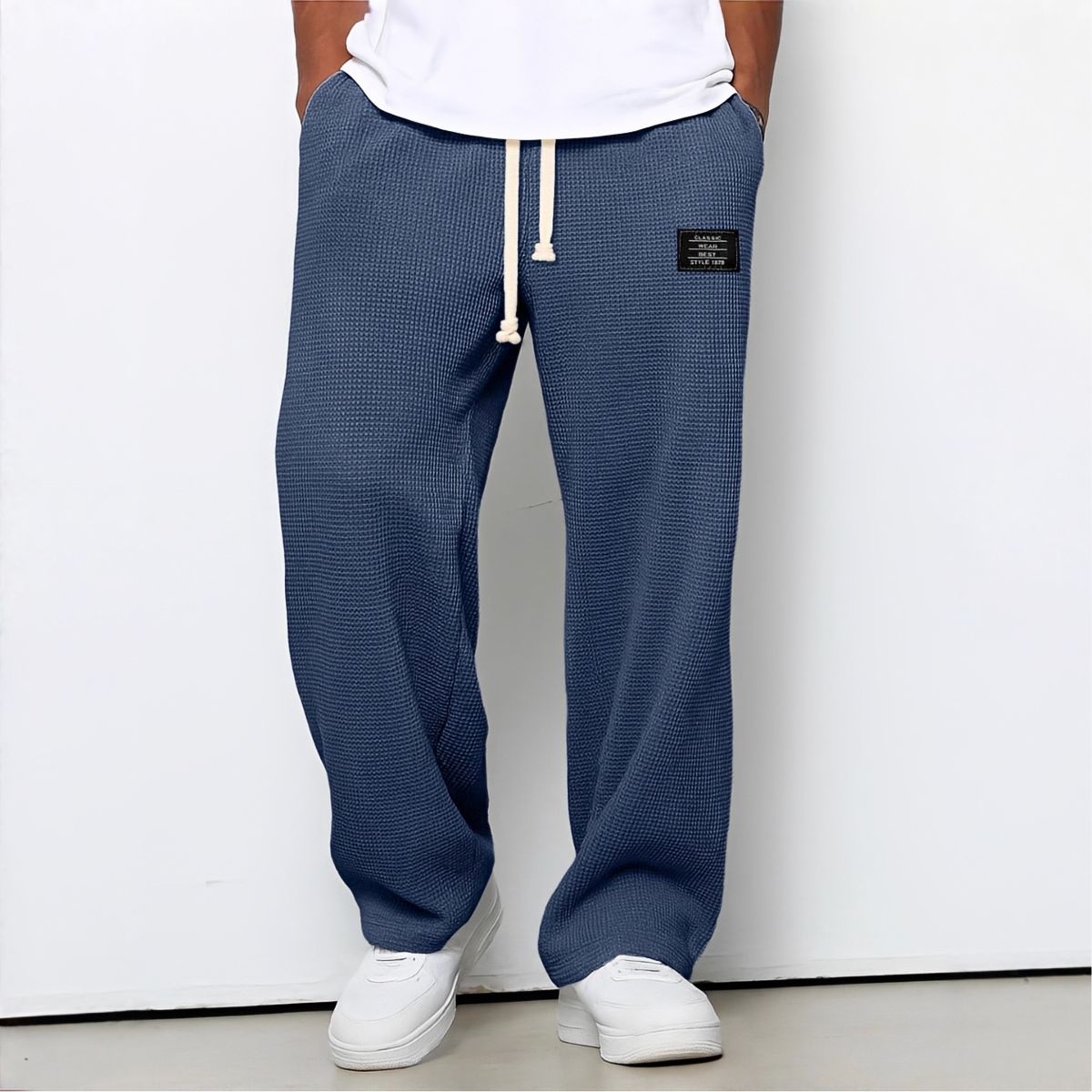 Darevo | Comfortable men's pants with a loose fit and adjustable waist