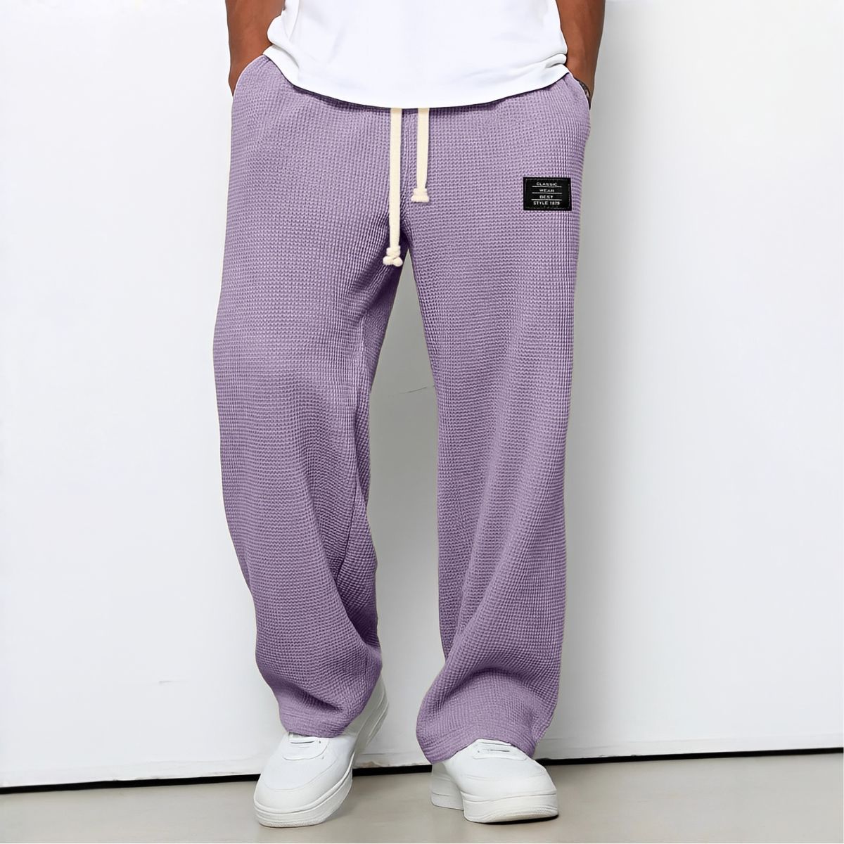Darevo | Comfortable men's pants with a loose fit and adjustable waist