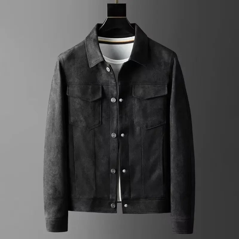 Darevo | Elegant Leather Effect Jacket