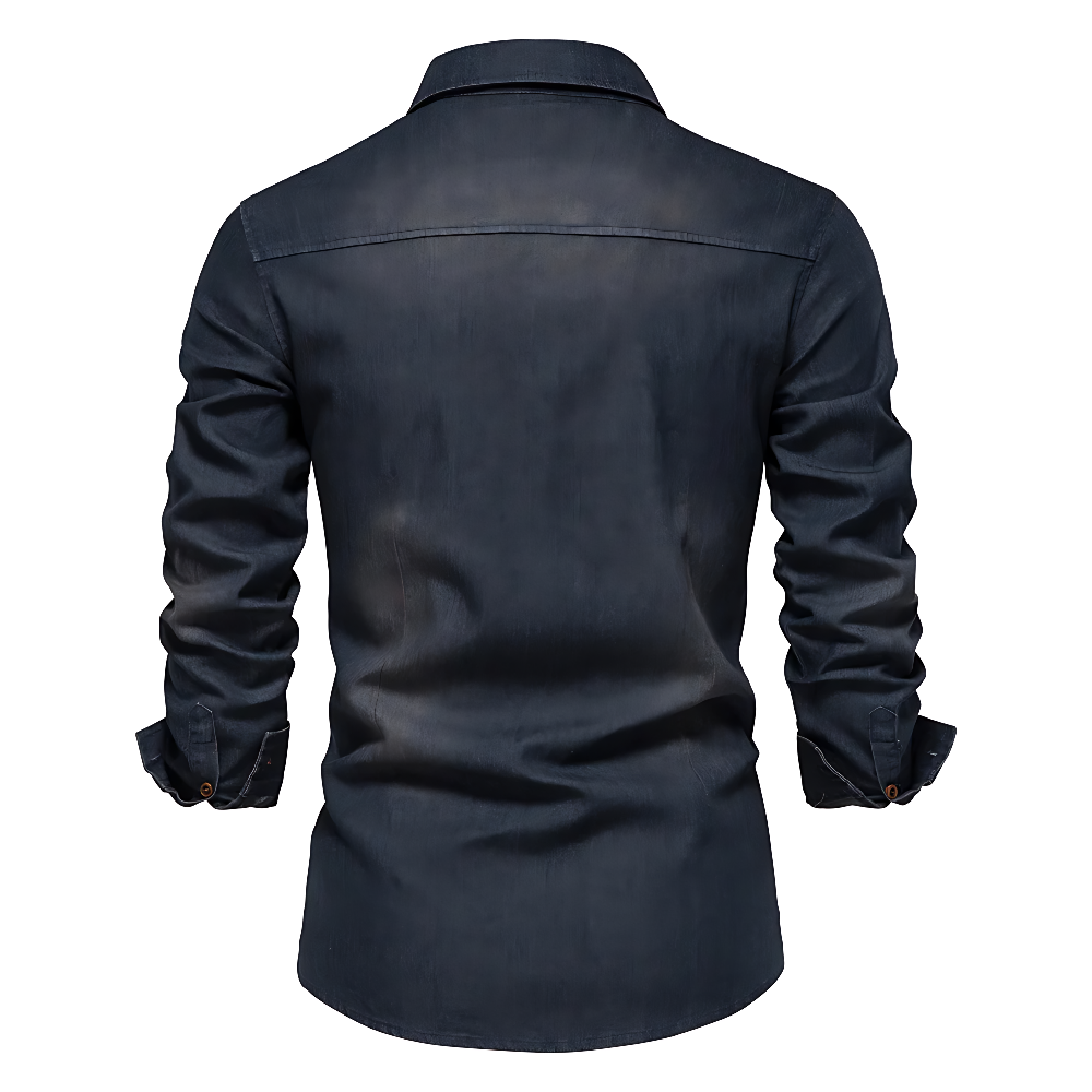 Lance | High-Quality Cotton Denim Shirt