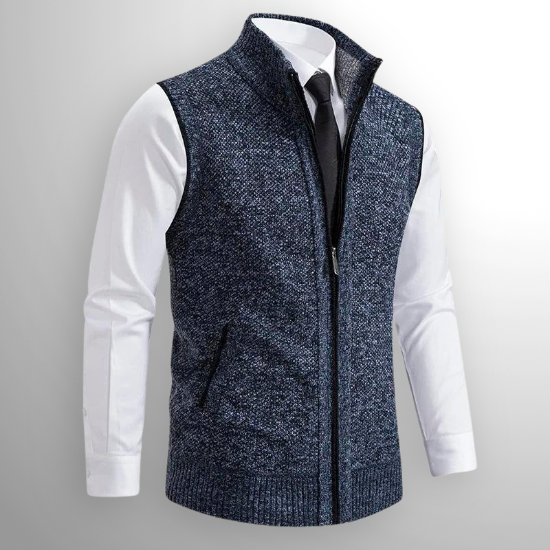 Darevo | Elegant Gilet with Full Zip